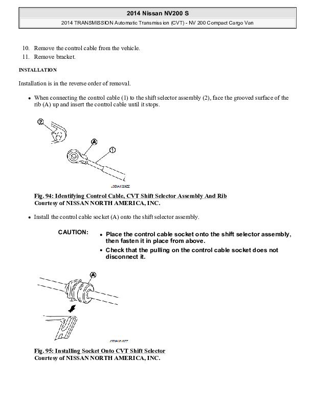 Nissan NV200 2010-2016 Workshop Repair & Service Manual | Quality